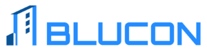 Bluconin logo, sininen.